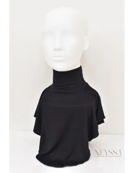 Faux col parfait pour couvrir le cou de la femme musulmane