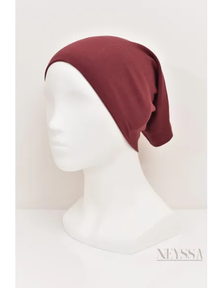 Bonnet hijab tube pas cher  large à porter sous vos hijab