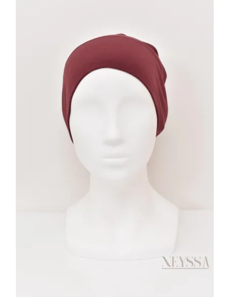 Bonnet hijab tube pas cher  large à porter sous vos hijab