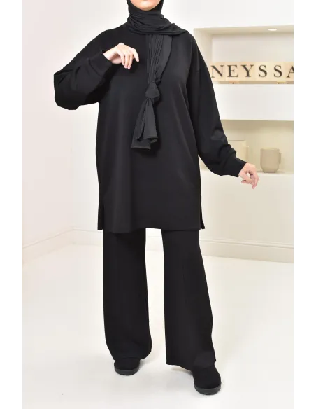 Ultrabequeme Damenhose, warm für den Winter, locker geschnitten.