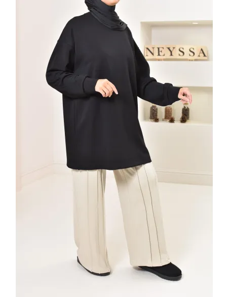 Pantalon femme, bien chaud pour l'hiver, coupe ample, 100% coton