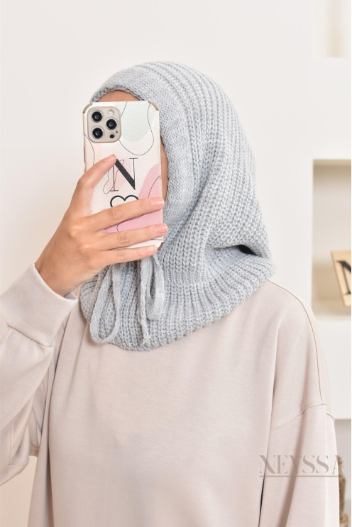 Mesh balaclava for hijabi, warm, essential for this winter