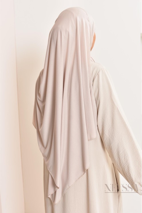 hijab à enfiler jersey premium, pratique et confortable, hijab pas cher