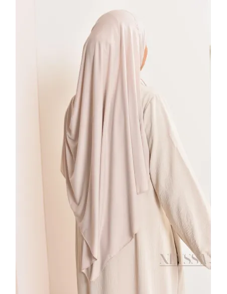hijab à enfiler jersey premium, pratique et confortable, hijab pas cher