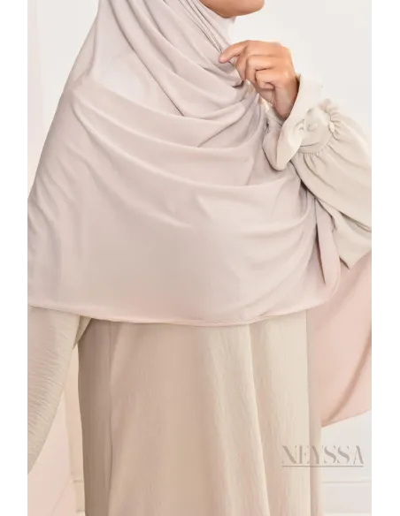 hijab à enfiler jersey premium, pratique et confortable, hijab pas cher