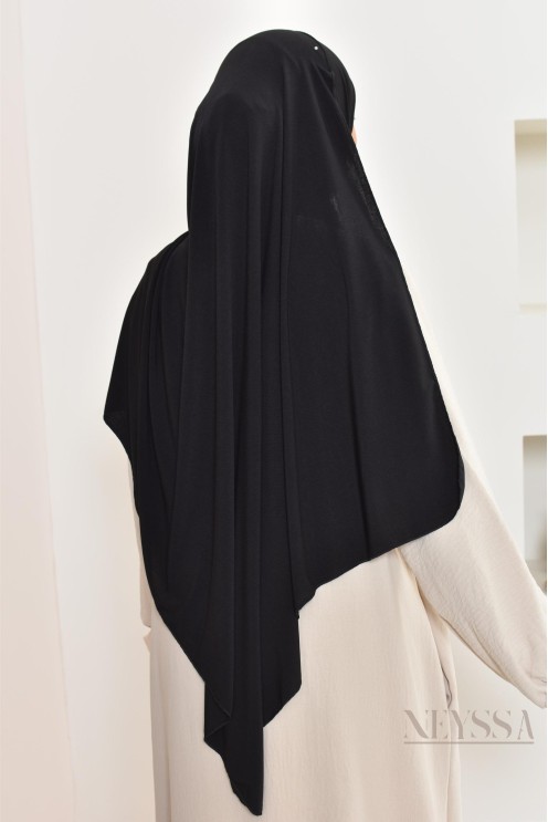 hijab à enfiler jersey premium, pratique et confortable, hijab pas cher