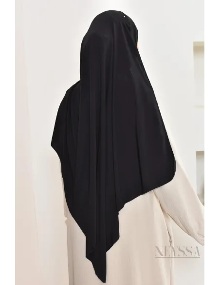 hijab à enfiler jersey premium, pratique et confortable, hijab pas cher
