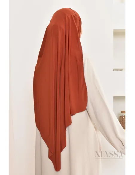 hijab à enfiler jersey premium, pratique et confortable, hijab pas cher