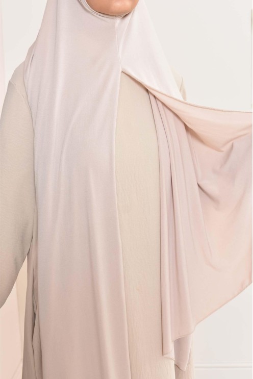 hijab à enfiler jersey premium, pratique et confortable, hijab pas cher