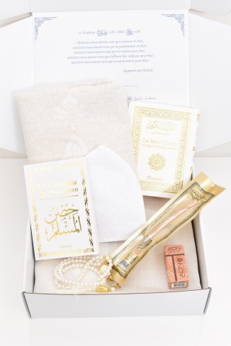 Box homme, idéal pour cadeau, tapis de prière,coffret cadeau homme