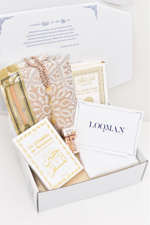 Coffret homme, idéal pour cadeau, tapis de prière,coffret cadeau homme