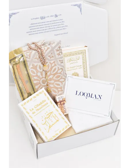 Coffret homme, idéal pour cadeau, tapis de prière,coffret cadeau homme