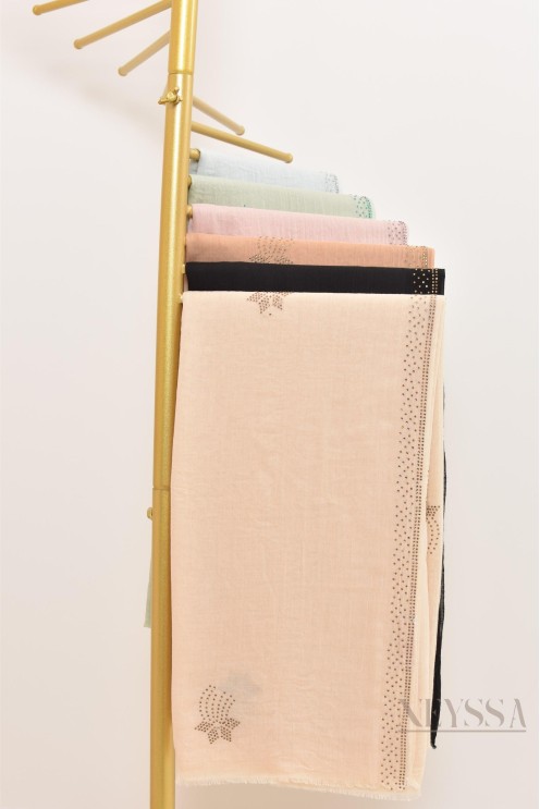 hijab coton à strass Neyssa