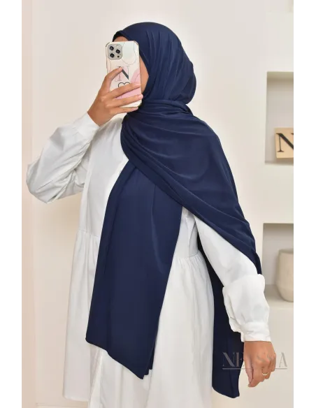 hijab à enfiler jersey premium, pratique et confortable, hijab pas cher