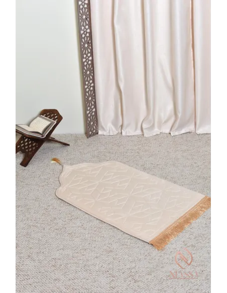 tapis de prière luxe au meilleur prix pour enfant, velours épais