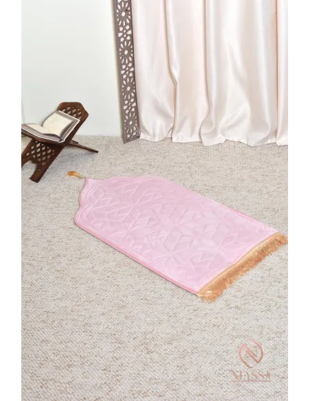 tapis de prière luxe au meilleur prix pour enfant, velours épais