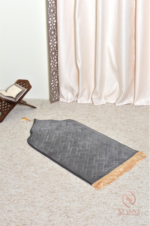 tapis de prière motif simple, idéal pour enfant qui débute la prière