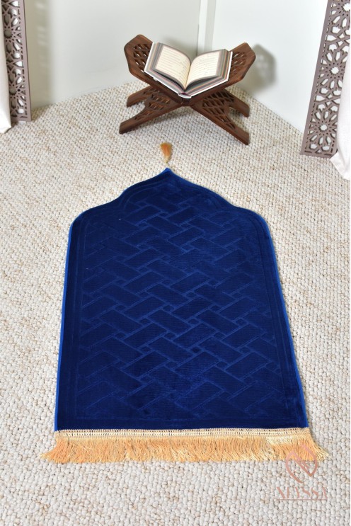 tapis de prière motif simple, idéal pour enfant qui débute la prière