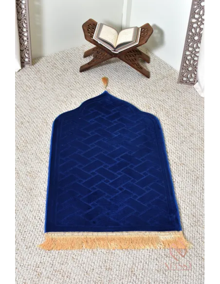 tapis de prière motif simple, idéal pour enfant qui débute la prière