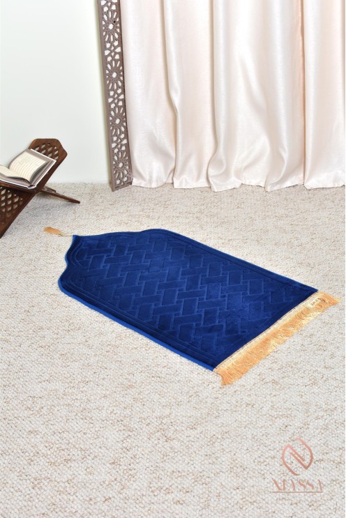 tapis de prière motif simple, idéal pour enfant qui débute la prière