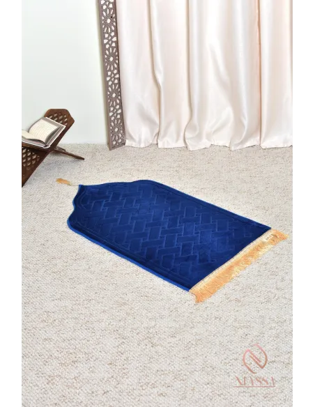 tapis de prière motif simple, idéal pour enfant qui débute la prière