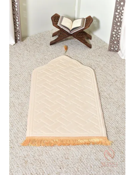 tapis de prière motif simple, idéal pour enfant qui débute la prière