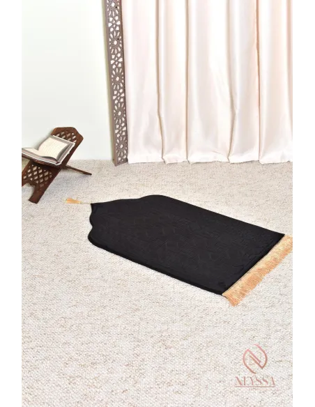 Tapis de prière islam enfant en velours épais, avec motif oriental