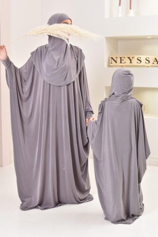 Mother or daughter prayer dress Soujoudâat Taupe