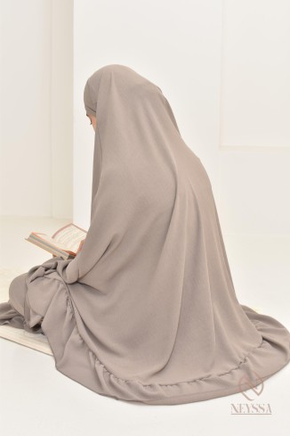 Ensemble 2 pièces de prière en jazz cape et jupe, idéal pour la maison 2