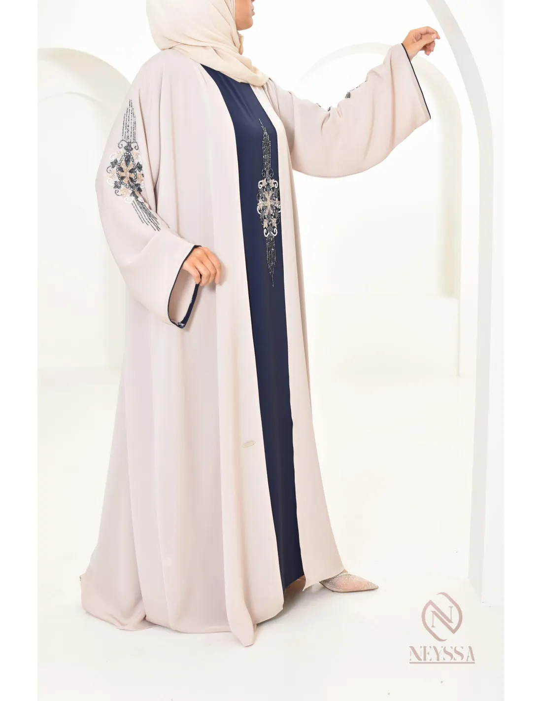 ABAYA NISSA - BEIGE