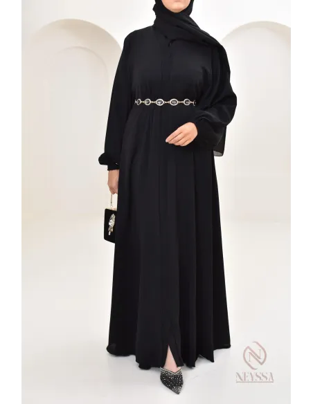 Lien de cintrage ajustable orné de cristaux et de strass