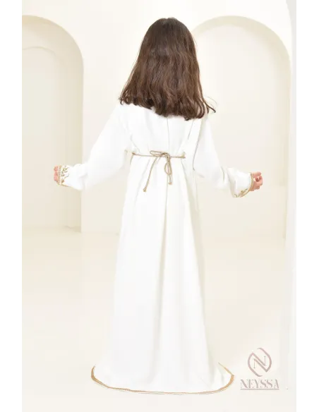 Caftan marocain pour jeune fille à porter pour divers évènements, by Neyssa.