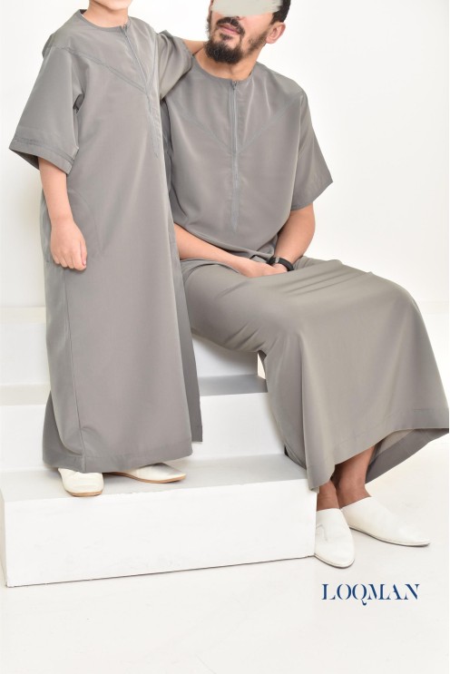 Qamis enfant, haute qualité, idéale pour la fête de l'Aid et pour la mosquée