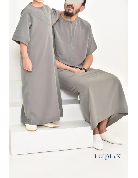 Qamis enfant, haute qualité, idéale pour la fête de l'Aid et pour la mosquée