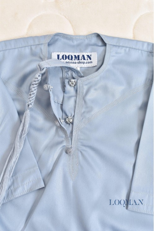 Qamis Bébé Émirati élaboré spécialement pour vos petits. Confection Neyssa