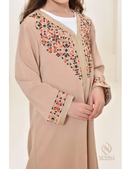 Djellaba avec motifs orientaux, pour tous vos événements importants 