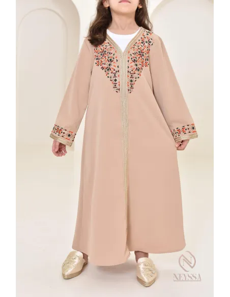 Djellaba avec motifs orientaux, pour tous vos événements importants 