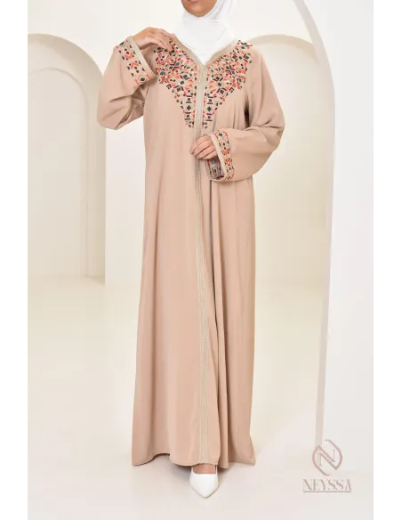 Djellaba with oriental motifs, for all your important events 