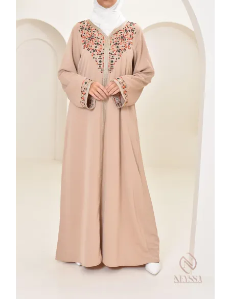 Djellaba with oriental motifs, for all your important events 