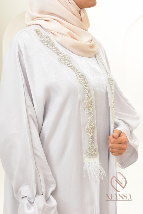 Kimono 3 pièces en cristal, idéal pour vos différentes occasions