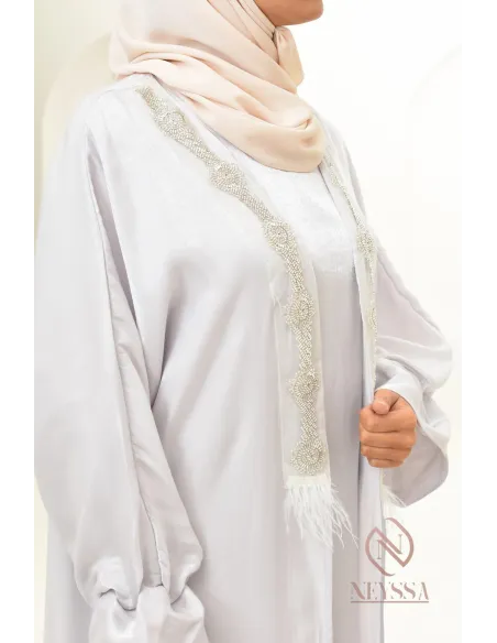 Kimono 3 pièces en cristal, idéal pour vos différentes occasions