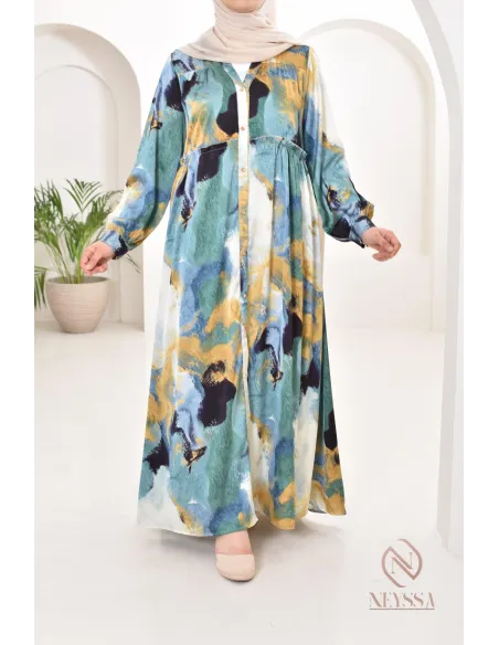 Longue robe au style bohémien, très tendance cette année et ultra chic