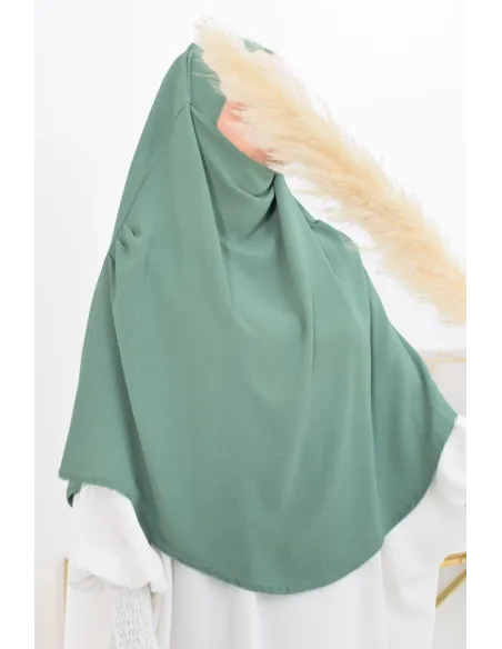 Long khimar rond fluide en jazz pas cher pour femme musulmane