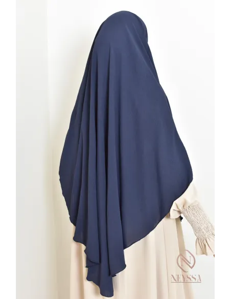 Khimar en jazz mi long, pas cher, idéale pour l'été, femme musulmane