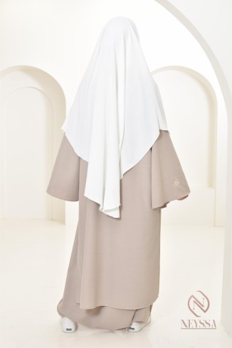 Khimar in mittellangem Jazz, billig, ideal für den Sommer, muslimische Frauen. 2