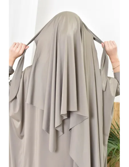 Burkini Jilbab de bain coupe papillon, Khimar abaya pantalon, hijabi