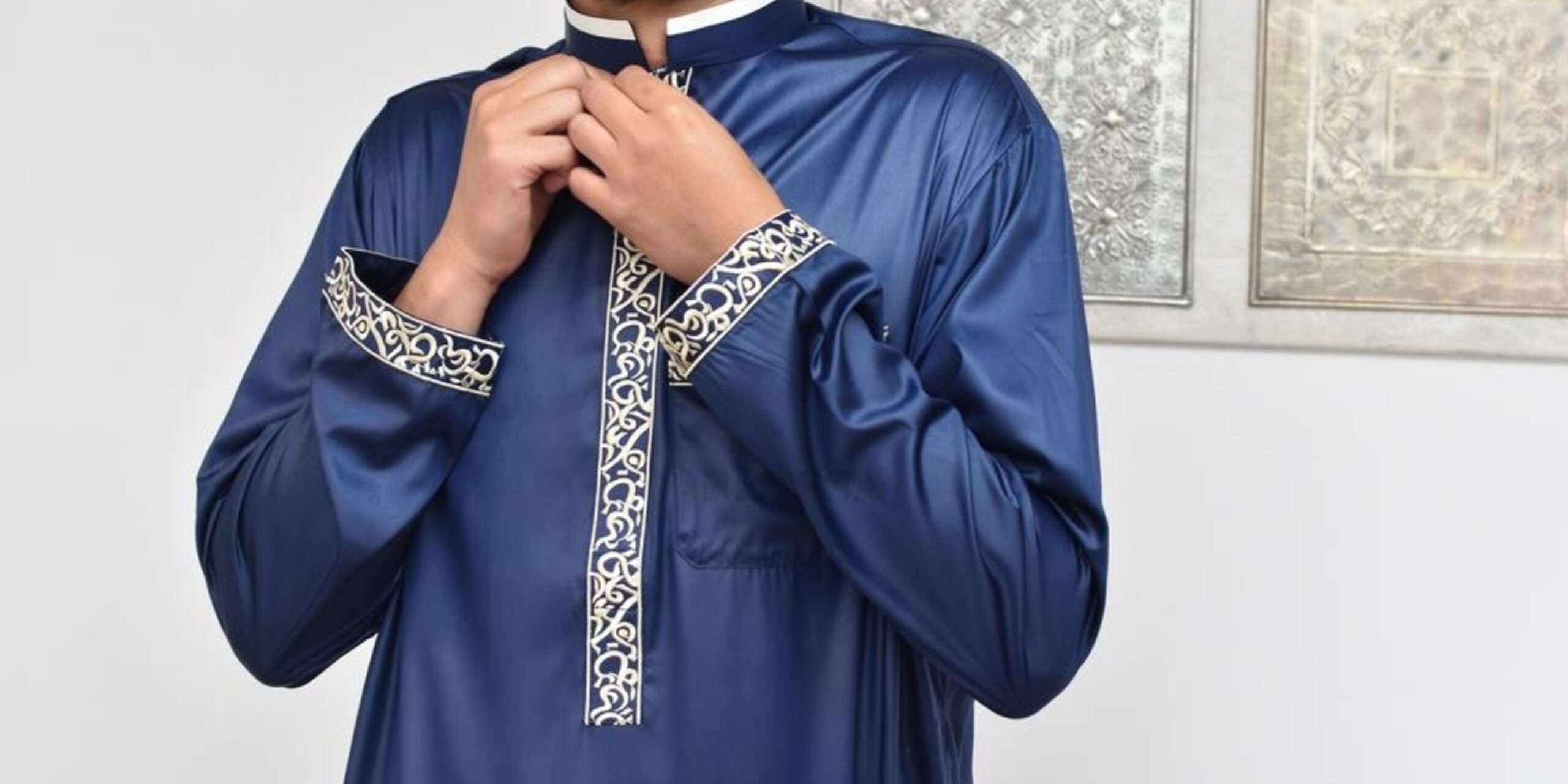 Qamis, Qamis Homme vêtement traditionnel musulman - Neyssa - Neyssa Boutique